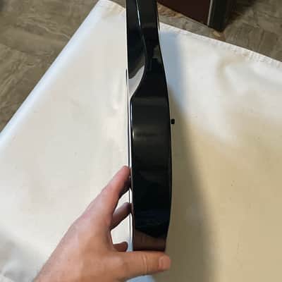 2000's Japan Jackson DKMG Dinky Black Flame Guitar Body Floyd Ready image 12