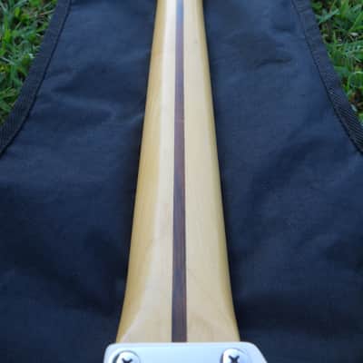 1980's C.F. Martin Stinger SSX Stratocaster, 6 String, White/Black, Nice Shape image 18
