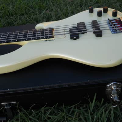 1980's ESP Horizon 5 String Bass Guitar JAPAN, Great Condition & Hard To Find, All Original W/OHSC image 9