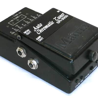 1990's Matrix SR-3000 Auto-Chromatic Electric Instrument Tuner Pedal image 3