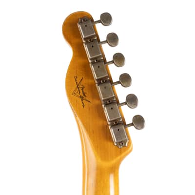 Used Fender Custom Shop 1961 Telecaster Heavy Relic - Faded Bleached 3-Color Sunburst image 9