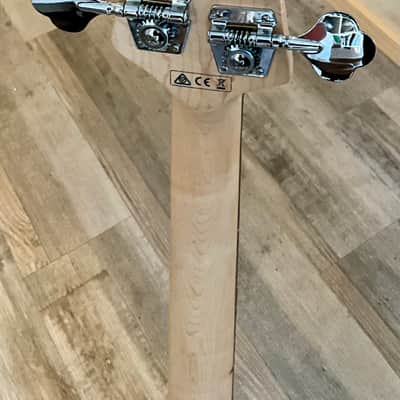 4-String Bass Guitar - Black & Gold Sparkle image 6
