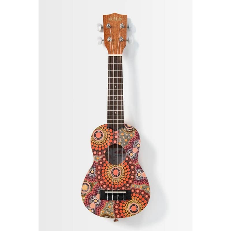 Kala Desert Storylines KA-DS-CM-SC-S Uke Soprano W/Gigbag image 1