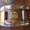 Pearl 13x5" Omar Hakim Signature Snare Drum African Mahogany