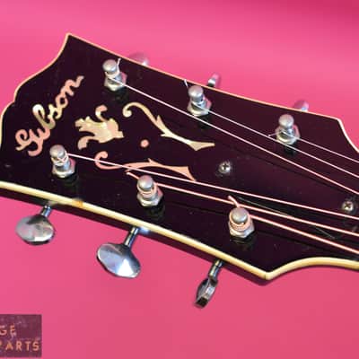 Vintage 1939 Gibson L-7 "Advanced Model"  X-braced, Picture Frame Inlays, Original Case! image 7