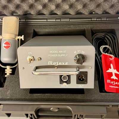 Mojave MA-37 Multipattern Large Diaphragm Tube Condenser Microphone 2021 - Gray image 2