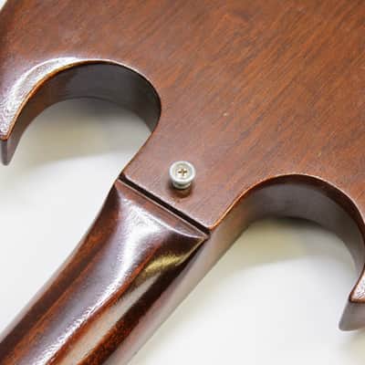 GIbson SG Junior "Large Guard" Early-70's - Natural **Amazing Player Ready to Go** image 15