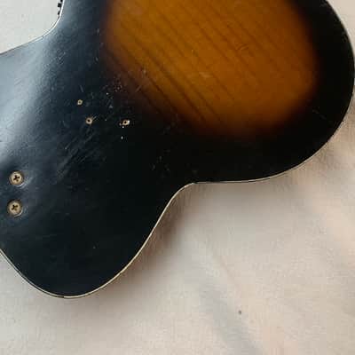1965 Kay 5160 Flat Top Professional Rebuild Piezo Installed Great Player Gig Ready image 11