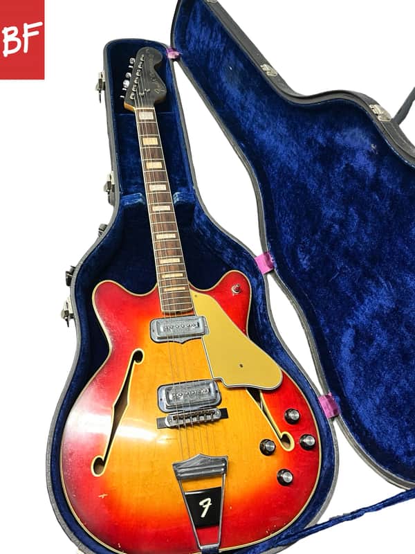 Fender Coronado II with Rosewood Fretboard 1966 - 1972 - Sunburst image 1