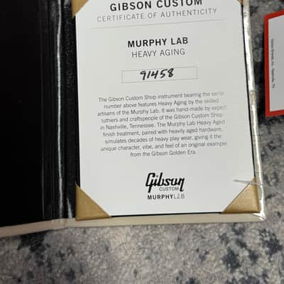 Gibson Murphy Lab Wildwood Spec '59 Les Paul Standard Heavy Aged image 13