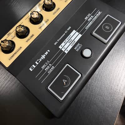 Roland EC-10M ELCajon Mic Processor 2010s - Black/Gold image 1