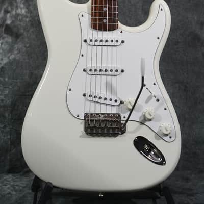 Squier Waynes World Limited Edition Fender Japan Stratocaster Vintage 1992 Olympic White w FAST Same Day Shipping image 1