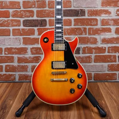 Gibson Les Paul Custom Twentieth Anniversary Cherry Sunburst 1974 w/OHSC image 4