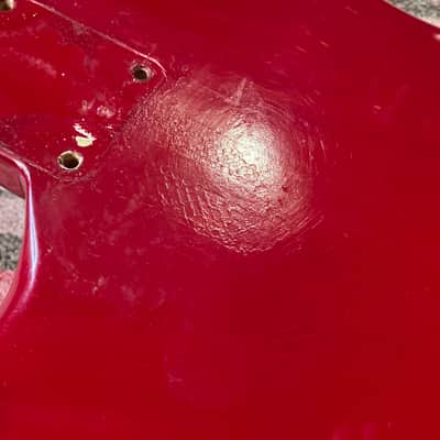 1965 Fender Duo Sonic Musicmaster Guitar Body image 12