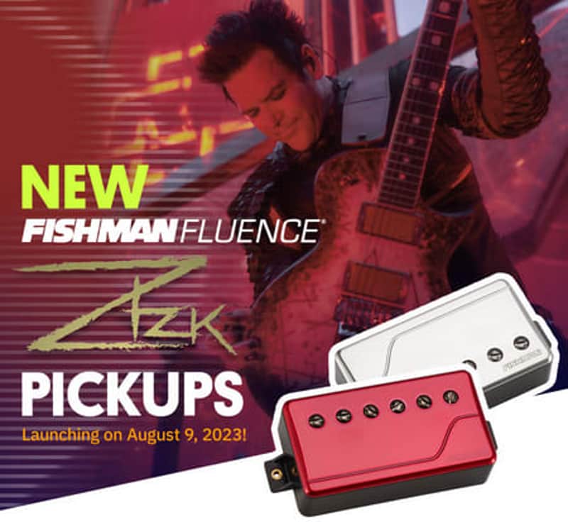 Just Released! Fishman Fluence Richard Z Signature Series Pickup