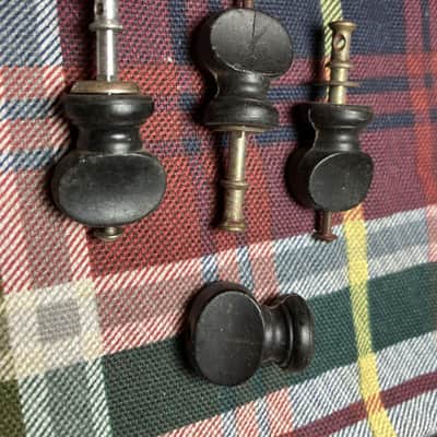 Partial SetVintage Grover Champion Junior Ukulele Friction Tuners image 2
