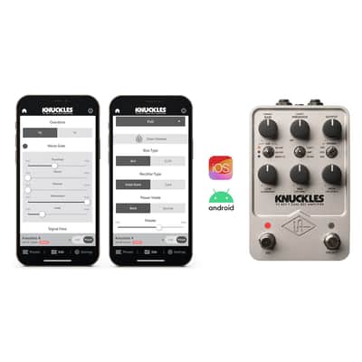 Universal Audio UAFX Knuckles ‘92 Dual Rec Amplifier Overdrive Pedal image 6