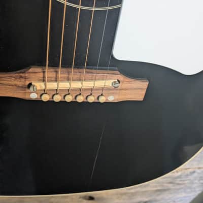 Used Gibson 2022 J-45 60s Original Acoustic/Electric Guitar - Ebony w/OHSC image 7