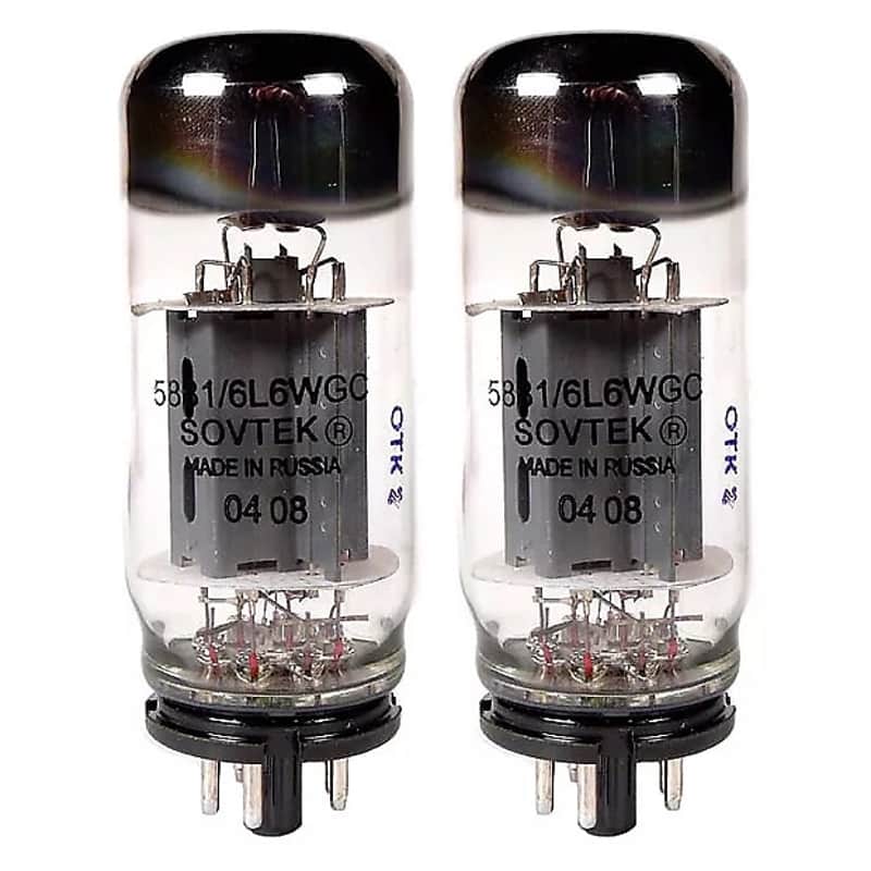 Sovtek 5881 / 6L6WGC Power Tube, Matched Pair with FREE 24-Hour Burn In. Brand New! image 1