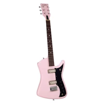 Airline Guitars Bighorn Shell Pink image 7