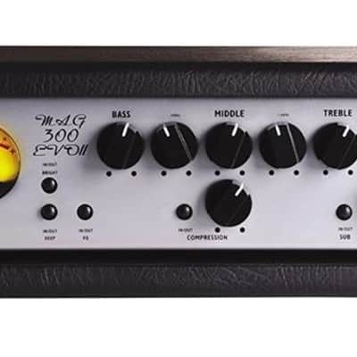 Black Vinyl Amp Cover for Ashdown Mag-300H Evo III Bass Amplifier Head (ashd064) image 2
