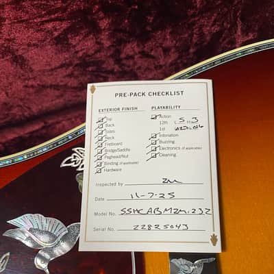 NEW! Gibson Hummingbird Custom Koa - Dealer Select - Autumnburst - Authorized Dealer - Custom Shop - 4.75 lbs - G07088 image 23