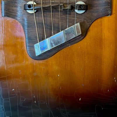 Gretsch Synchromatic Flattop Late 1940s' - Sunburst image 5