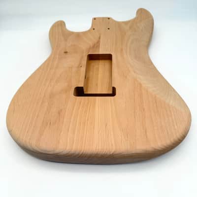HooDoo Stratocaster Body Alder 2-Piece Unfinished Light hsb6497 image 8