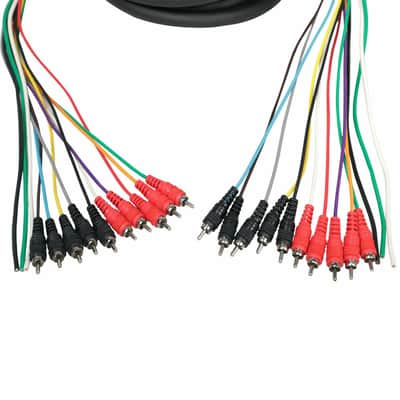 ProX XC-MEDOOZA75 75ft 10 Channel RCA 3 Power Cable Car Audio Medooza Cable image 2