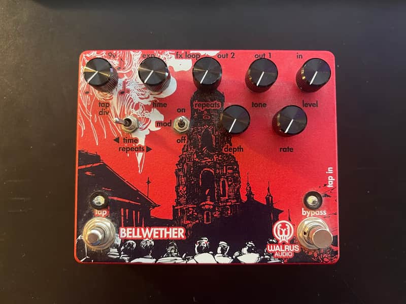 Walrus Audio Bellwether Analog Delay V1.5 2016 - 2017 - Red