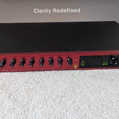 Focusrite Clarett+ 8Pre USB-C Audio Interface 2021 - Present - Red image 8