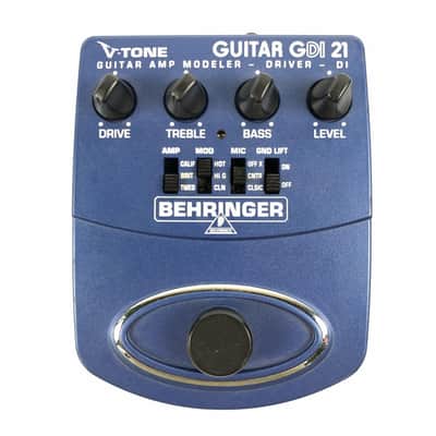 Behringer GDI21 Guitar Amp Modeler Preamp DI From Japan image 1