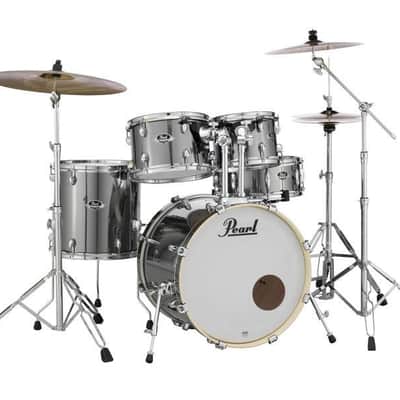 Pearl Export 5-pc. Drum Set w/830-Series Hardware Pack JET BLACK EXX705N/C31 image 2