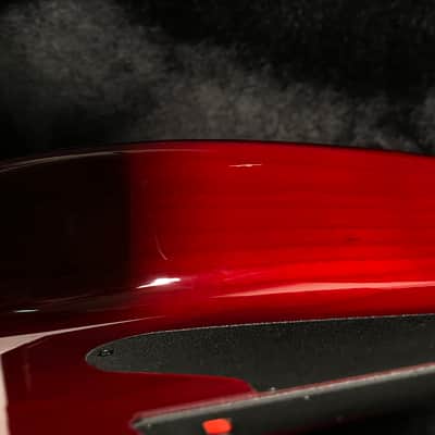 2014 Schecter USA Custom Shop California Custom Elite HSS Black Cherry Quilted Maple w/OHSC image 6