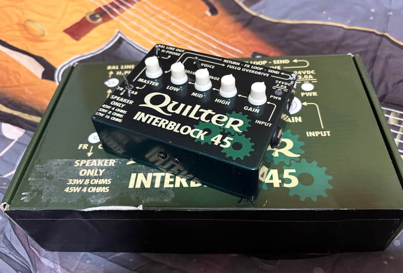 Quilter Interblock 45 45-Watt Guitar Head Pedal