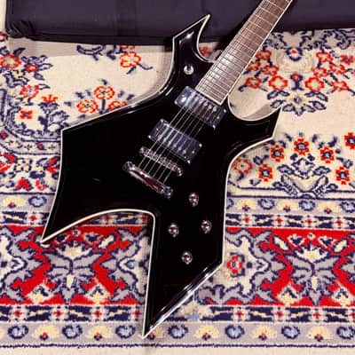 2006 B.C. Rich MK5 Warlock - Gloss Black w/ Carve Top image 3
