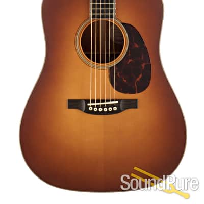 2010 Bourgeois Country Boy Deluxe Custom - Pale Sunburst - Red Adirondack Spruce / Flamed Beeswing Mahogany image 13