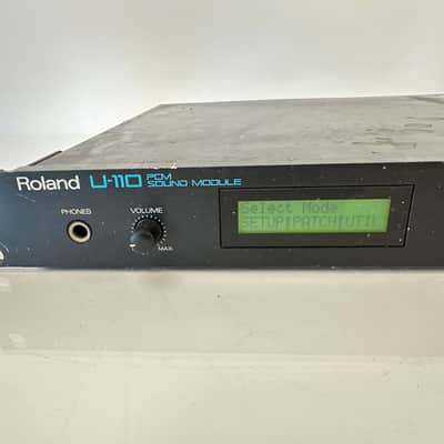 Roland U-110 MIDI PCM Sound Source Module Synthesizer Vintage image 2