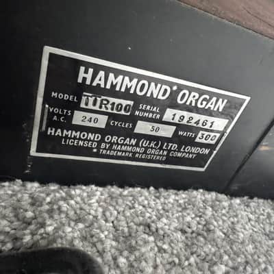 Hammond TTR-100 Mid-70s image 6