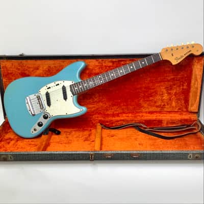 Fender Mustang L Series Pre CBS Kluson Tuners 1965 - Daphne Blue image 1