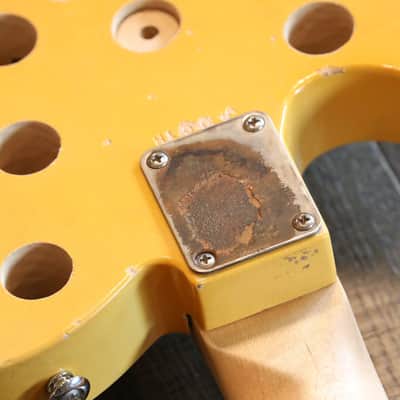 Lapdancer Holey Telecaster Butterscotch Blonde + Gig Bag (6906) image 17