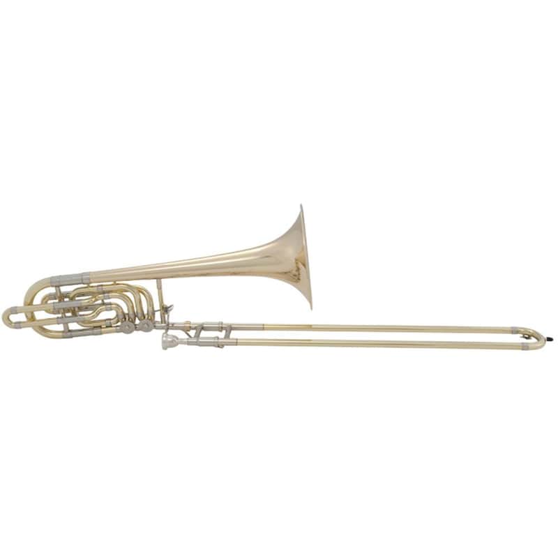 Bach 50B3 Stradivarius Professional Bb/F/Gb Bass Trombone, Standard Finish image 1