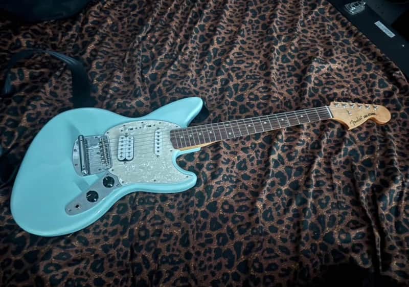 Fender Kurt Cobain Signature Jag-Stang 2022 - Present - Sonic Blue image 1