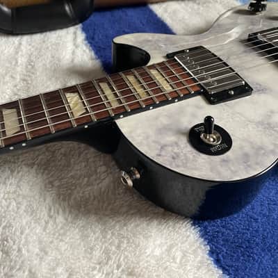 Gibson Limited Edition Les Paul Classic "Rock" II 2015 - Black / White Marble image 4
