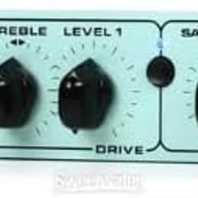 Tech 21 GED-2112 Geddy Lee Signature SansAmp Bundle w/ 2x Strukture S6P48 Woven Right Angle Patch Cables, 12x Fender Picks and Liquid Audio Polishing Cloth image 4