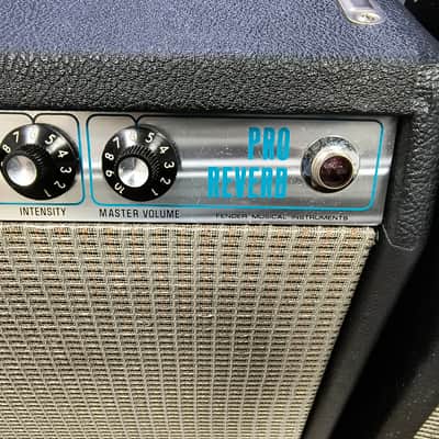 Fender Pro Reverb 70-Watt 2x12" 1980 No. F916994 T-2 /Pedal/Covr; Jensen Spec Desgn (New) image 18