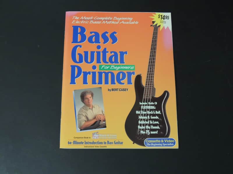 Watch & Learn Bass Guitar Primer Instruction Manual & DVD