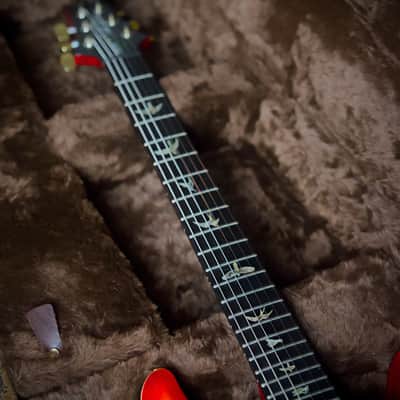 PRS Custom 24 Semi-Hollow Wood Library Bonnie Pink 10 Top image 15