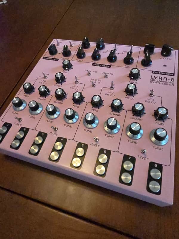Soma Laboratory Lyra-8 Organismic Synthesizer - Pink image 1