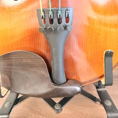 Handmade 4/4 Violin Outfit - Flamed Maple Back ,Spruce Top, Bow&Case image 4